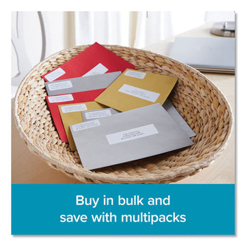 DYMO® Lw Multipurpose Labels, 1" X 2.13", White, 500-roll, 12 Rolls-pack freeshipping - TVN Wholesale